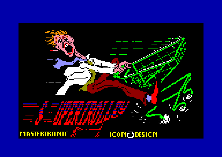 screenshot of the Amstrad CPC game Super Trolley by GameBase CPC