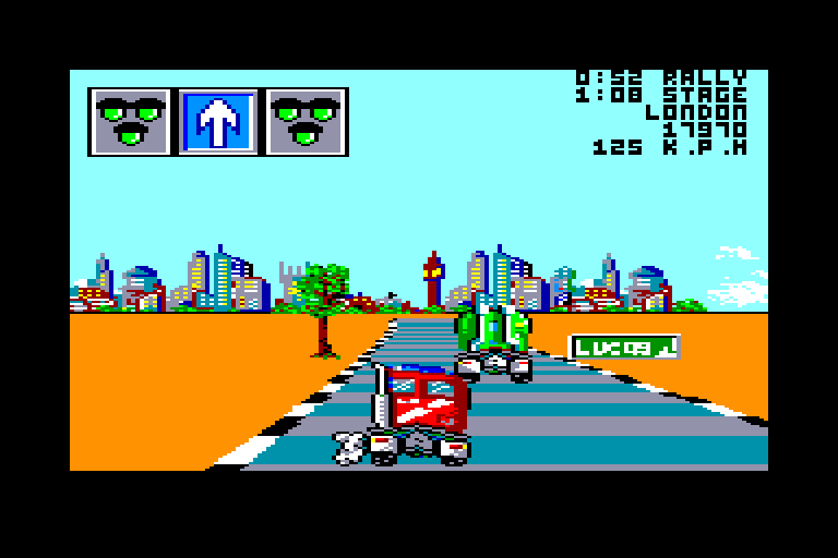 screenshot of the Amstrad CPC game Super Trux by GameBase CPC