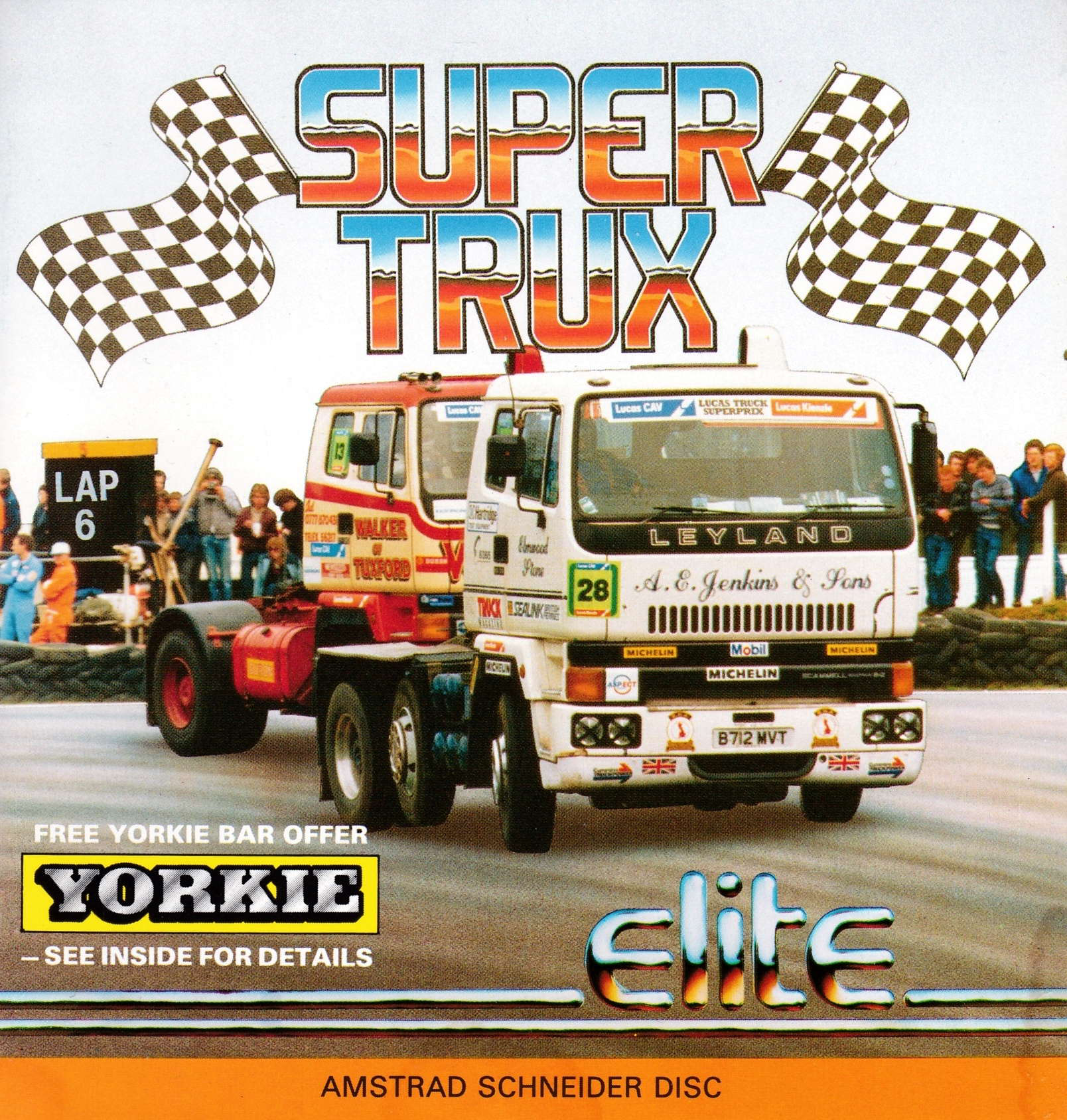 cover of the Amstrad CPC game Super Trux  by GameBase CPC