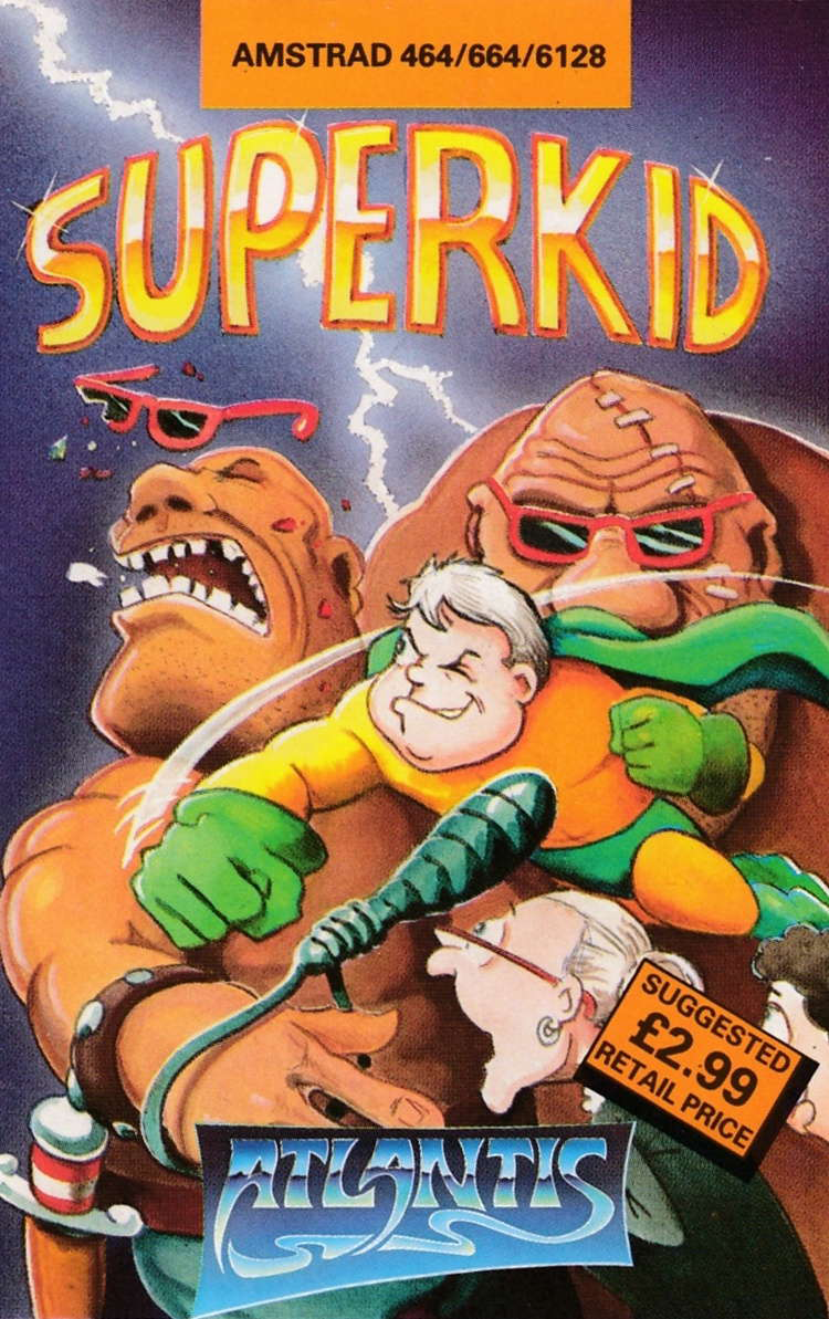 cover of the Amstrad CPC game Superkid  by GameBase CPC