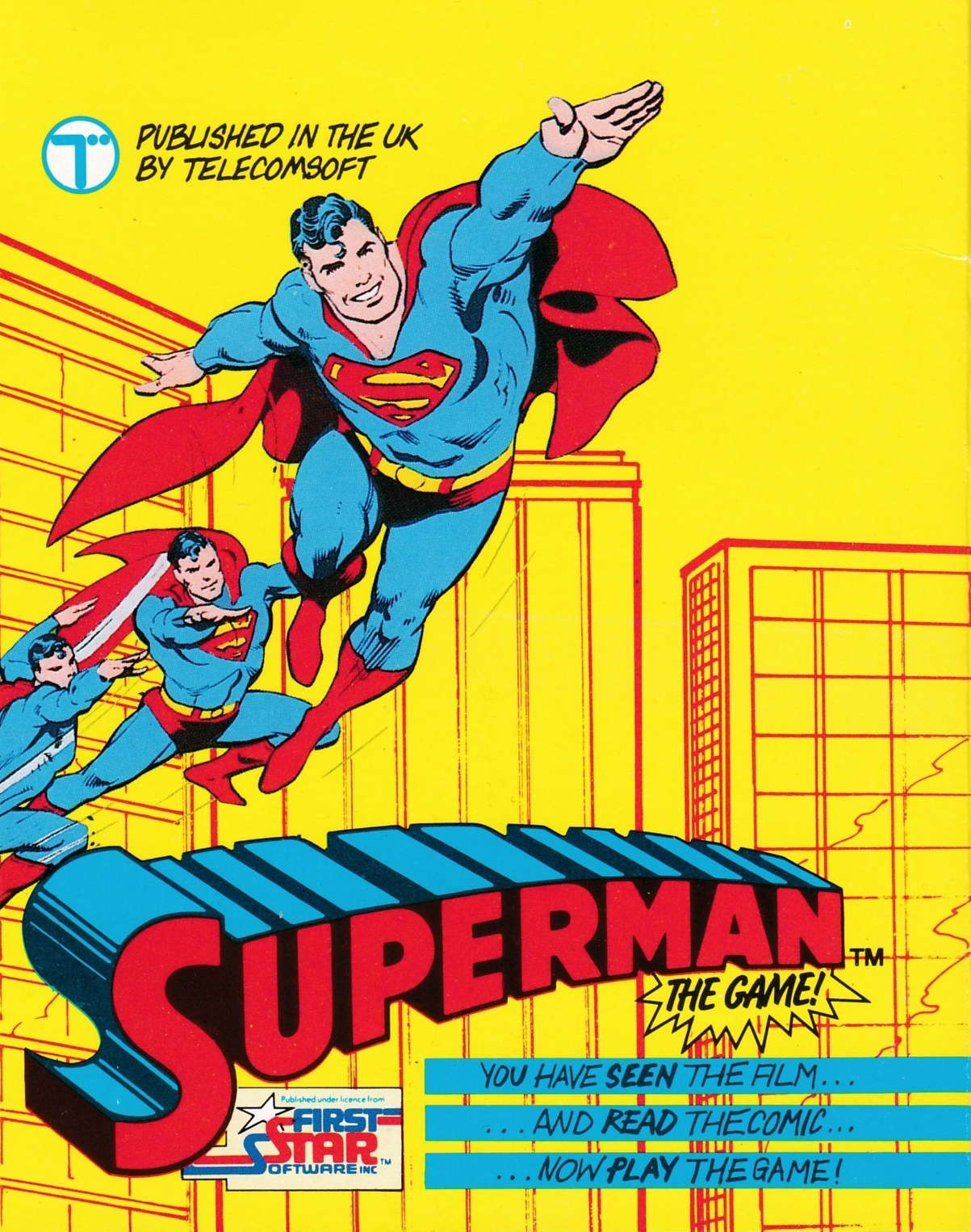 cover of the Amstrad CPC game Superman - The Game  by GameBase CPC