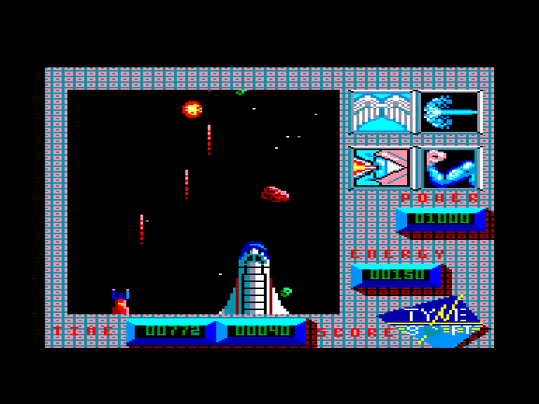 screenshot of the Amstrad CPC game Superman - The Man of Steel by GameBase CPC
