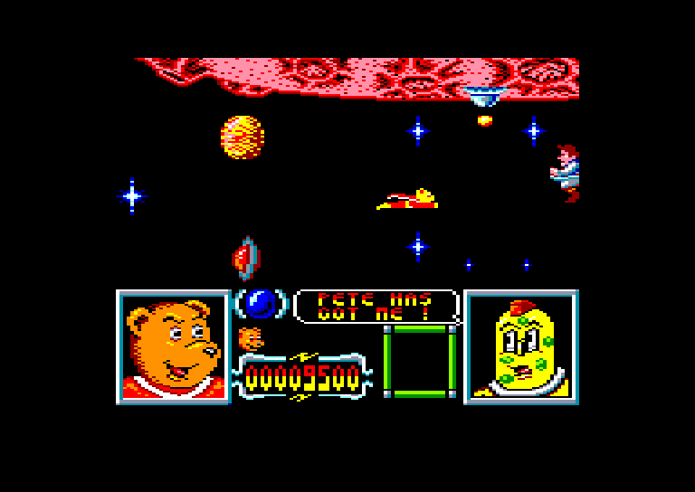 screenshot of the Amstrad CPC game Superted by GameBase CPC