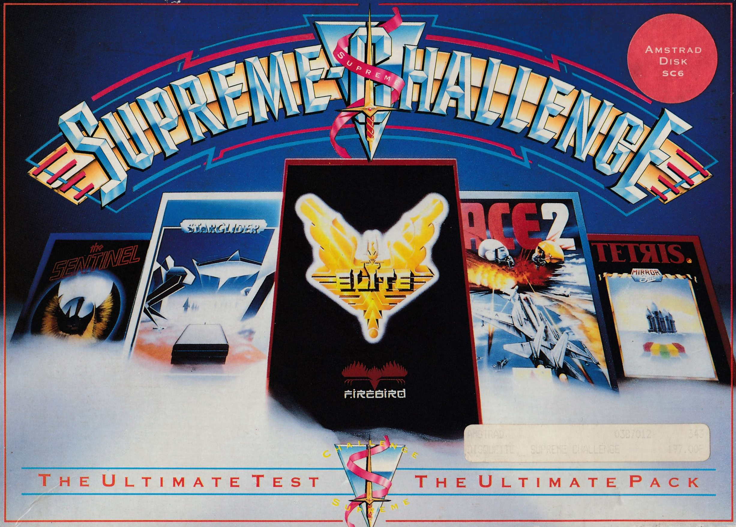 cover of the Amstrad CPC game Supreme Challenge  by GameBase CPC