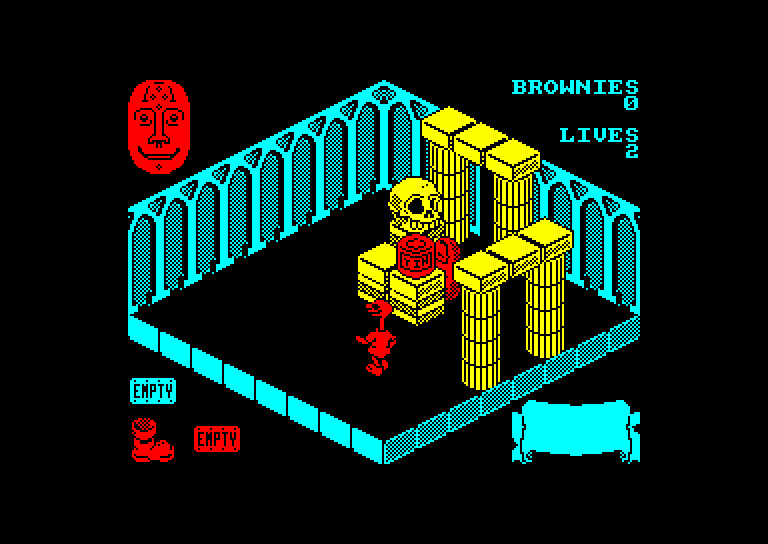 screenshot of the Amstrad CPC game Sweevo's world by GameBase CPC