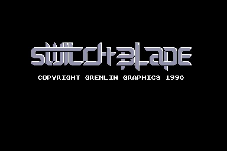 screenshot of the Amstrad CPC game Switchblade by GameBase CPC