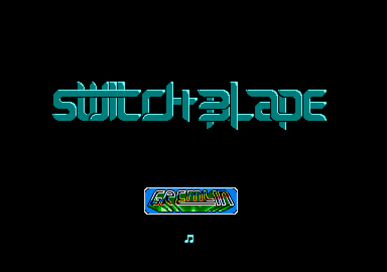 screenshot of the Amstrad CPC game Switchblade [CPC+] by GameBase CPC