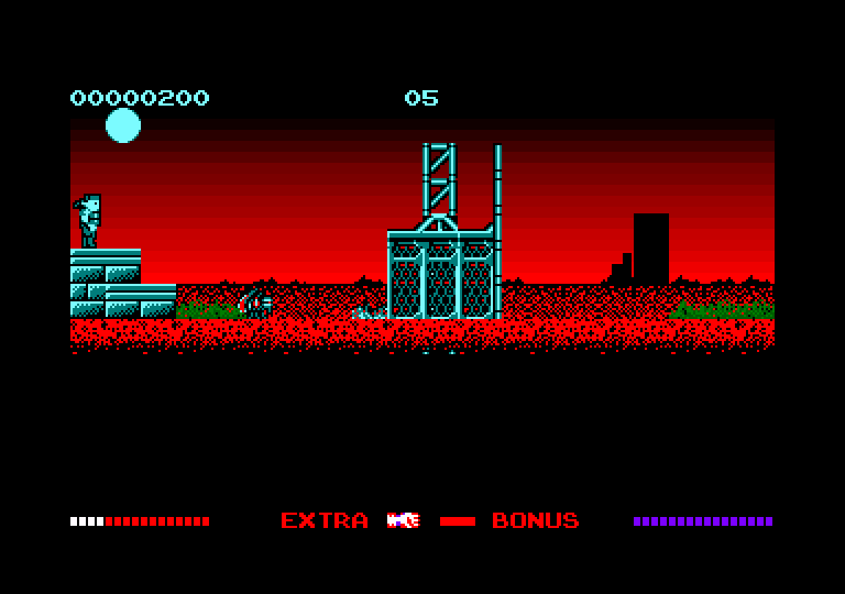 screenshot of the Amstrad CPC game Switchblade [CPC+] by GameBase CPC