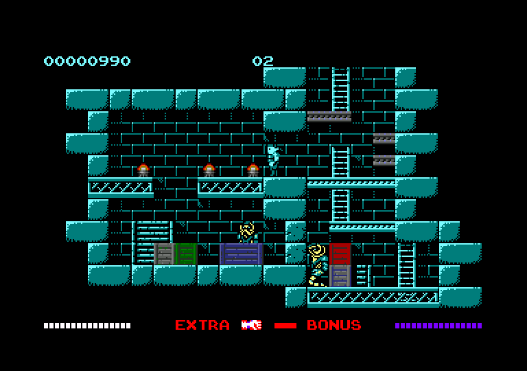 screenshot of the Amstrad CPC game Switchblade [CPC+] by GameBase CPC