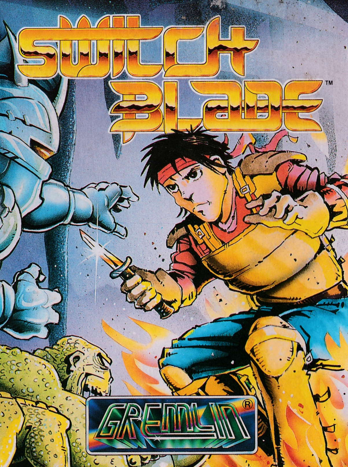 cover of the Amstrad CPC game Switchblade  by GameBase CPC