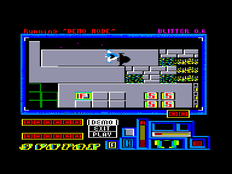 screenshot of the Amstrad CPC game Syntax by GameBase CPC