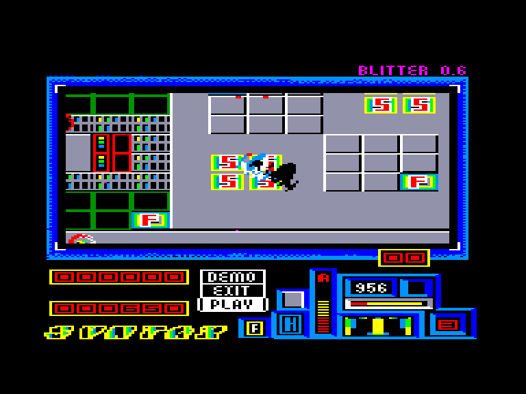 screenshot of the Amstrad CPC game Syntax by GameBase CPC