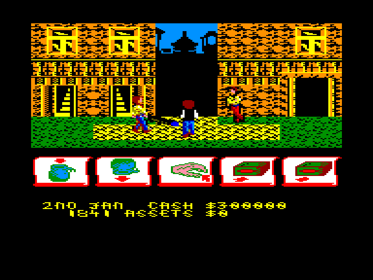 screenshot of the Amstrad CPC game Tai-Pan by GameBase CPC