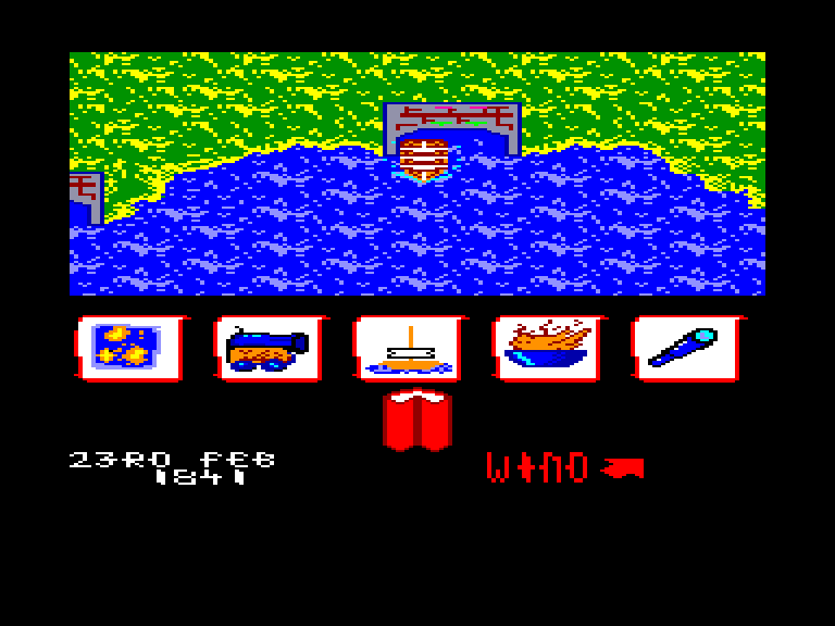screenshot of the Amstrad CPC game Tai-Pan by GameBase CPC