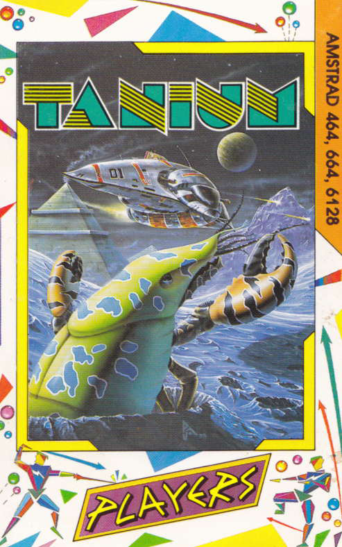 screenshot of the Amstrad CPC game Tanium by GameBase CPC