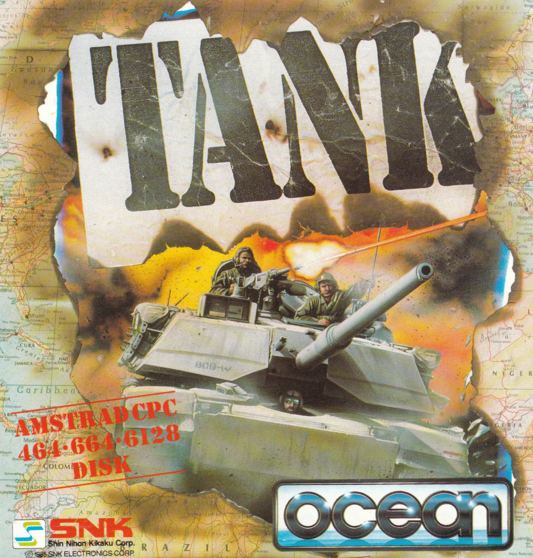 screenshot of the Amstrad CPC game Tank by GameBase CPC