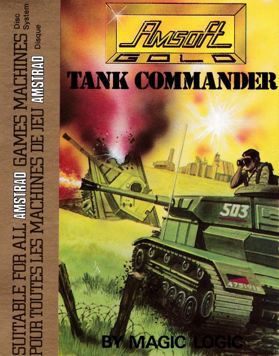 screenshot of the Amstrad CPC game Tank Command by GameBase CPC