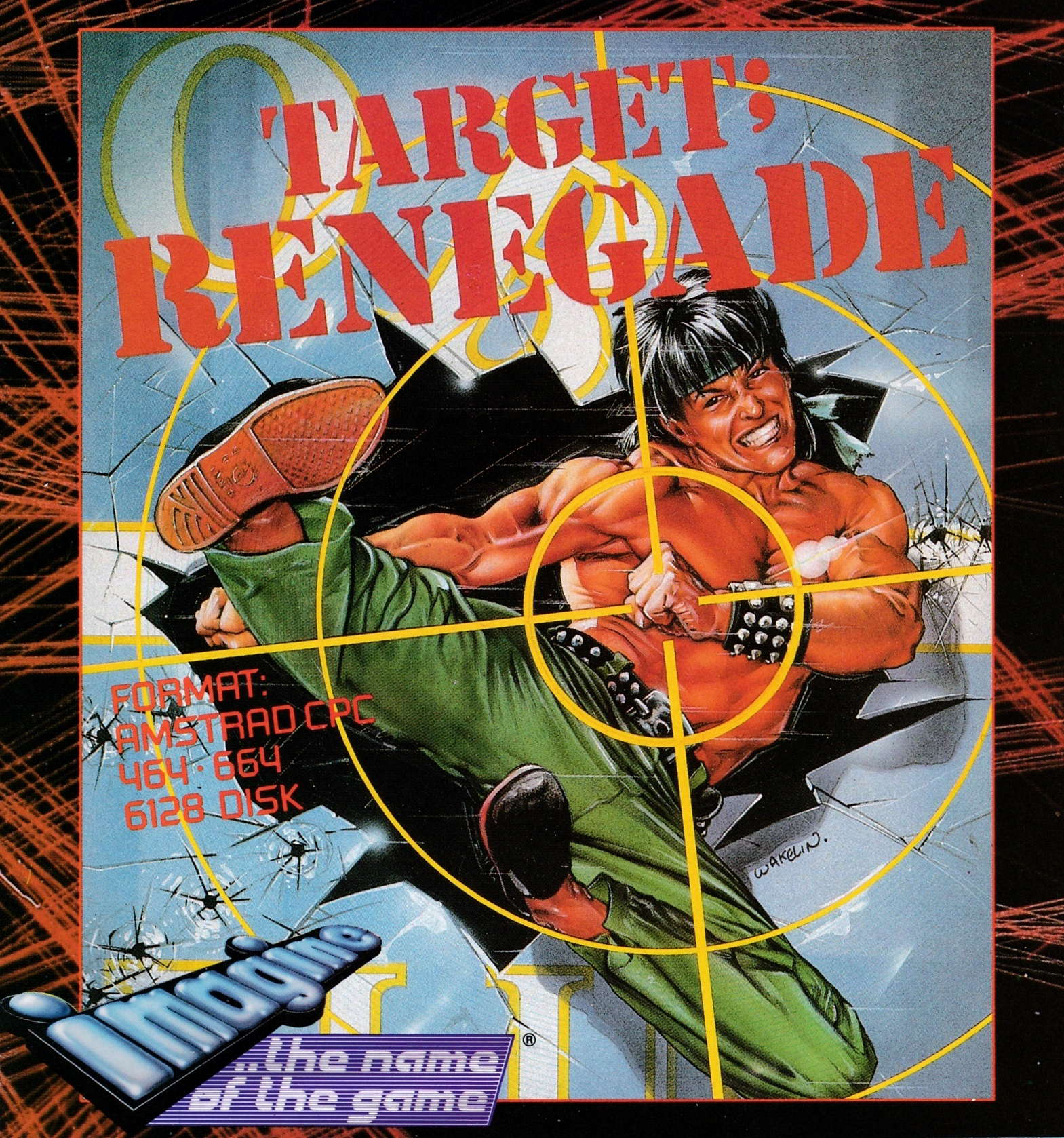 cover of the Amstrad CPC game Target Renegade  by GameBase CPC