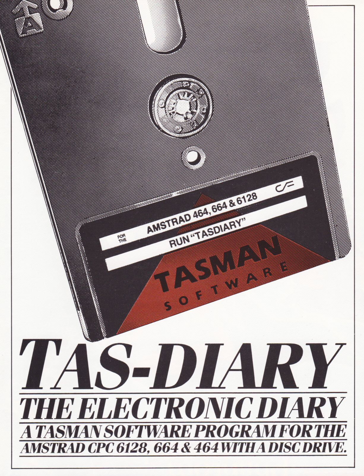 cover of the Amstrad CPC game Tas-Diary  by GameBase CPC