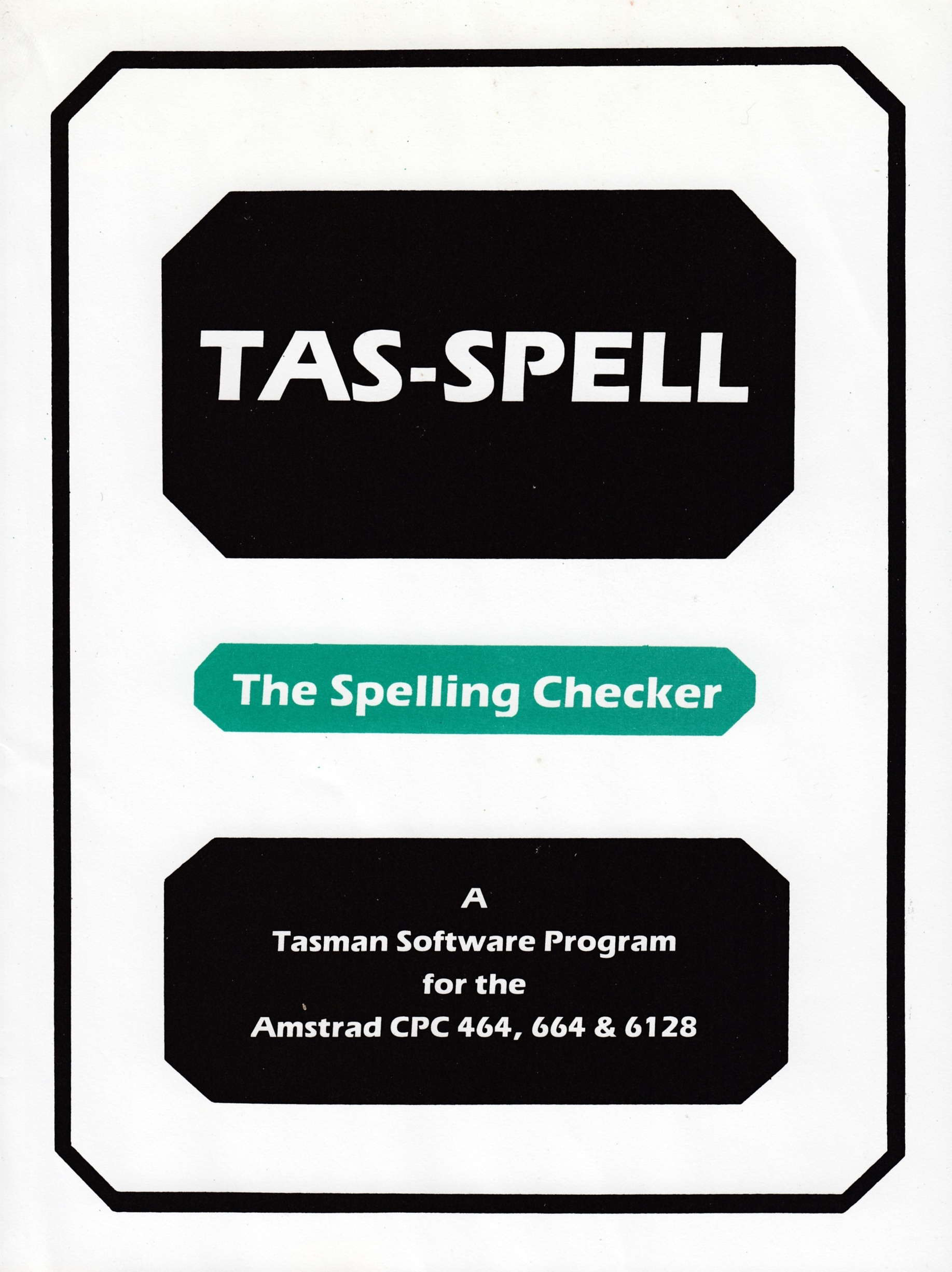 screenshot of the Amstrad CPC game Tas-Spell by GameBase CPC