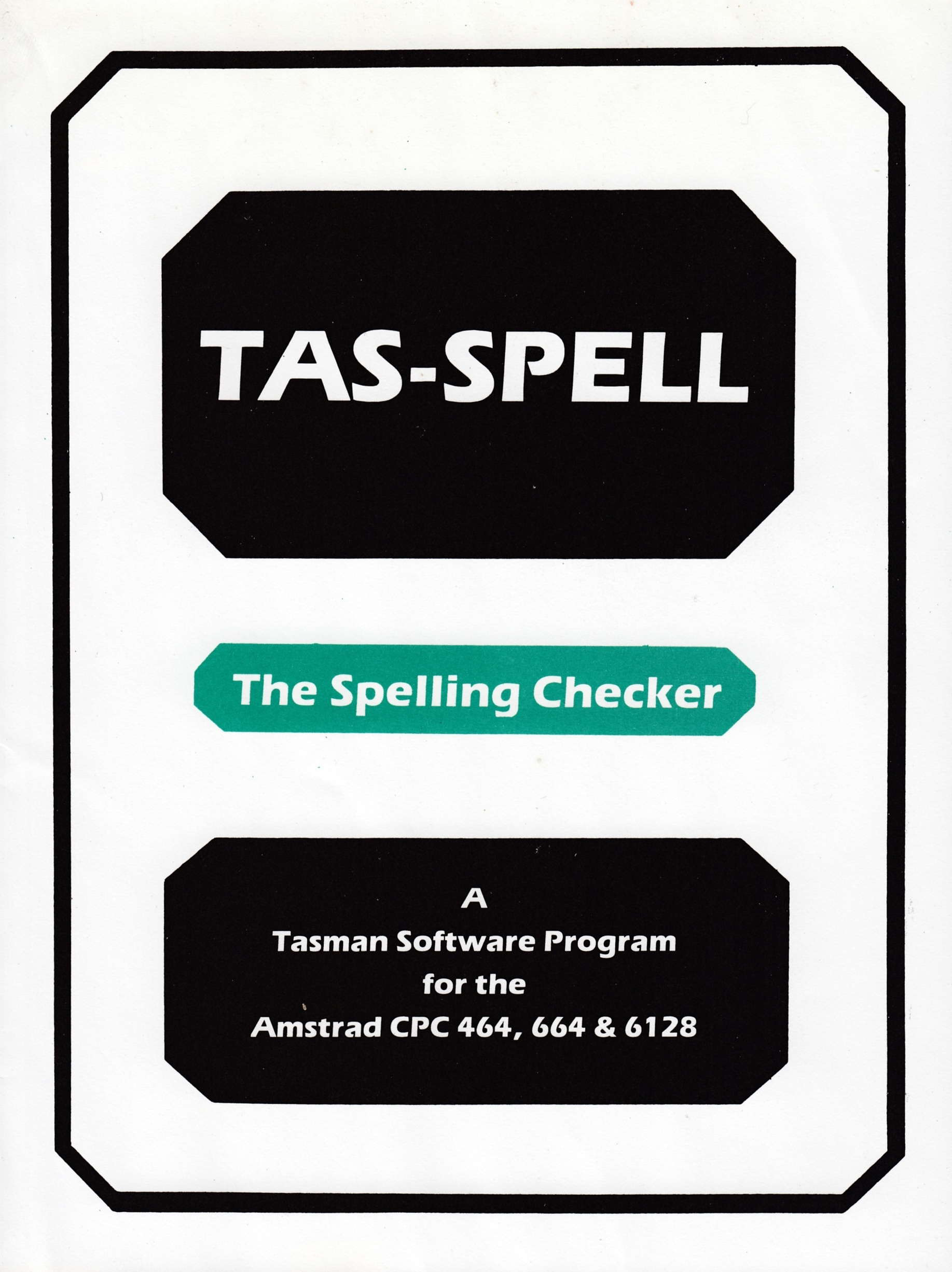 cover of the Amstrad CPC game Tas-Spell  by GameBase CPC