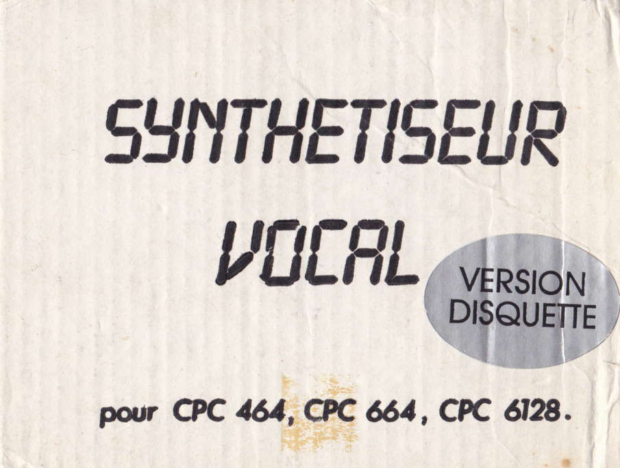 cover of the Amstrad CPC game Techni Musique - Synthetiseur Vocal  by GameBase CPC