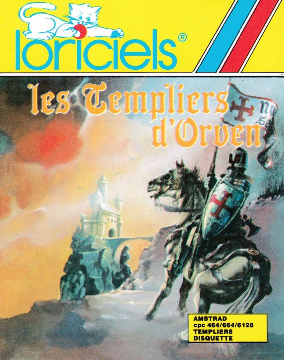 screenshot of the Amstrad CPC game Templiers d'Orven (les) by GameBase CPC