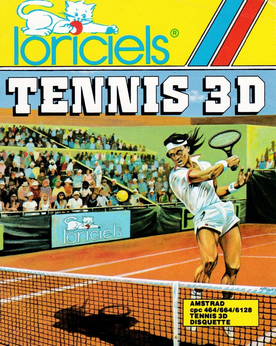 screenshot of the Amstrad CPC game Pro tennis by GameBase CPC