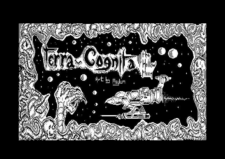 screenshot of the Amstrad CPC game Terra cognita by GameBase CPC