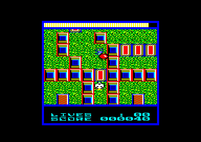 screenshot of the Amstrad CPC game Terra cognita by GameBase CPC