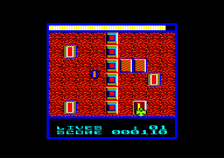 screenshot of the Amstrad CPC game Terra cognita by GameBase CPC