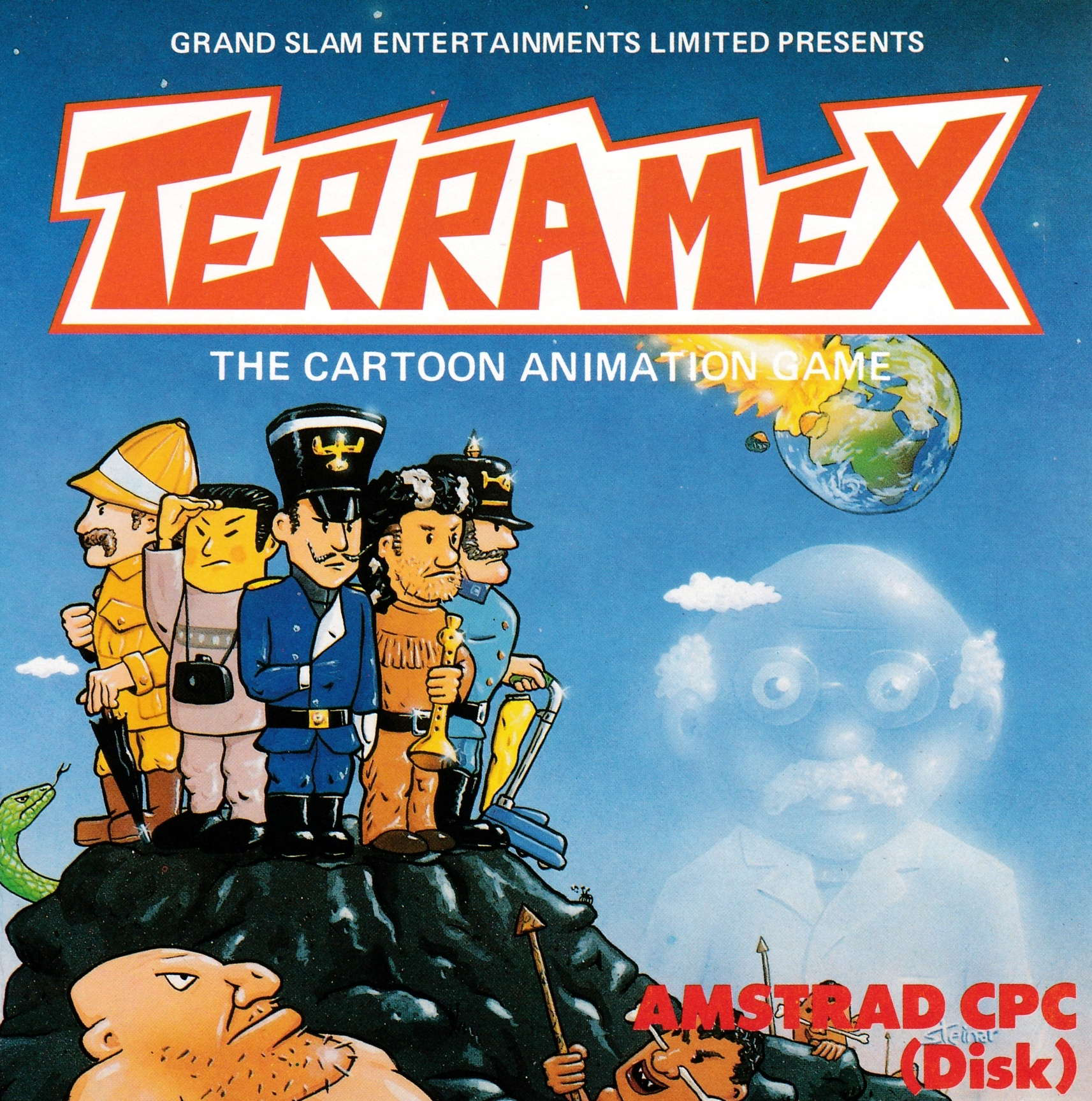 cover of the Amstrad CPC game Terramex  by GameBase CPC