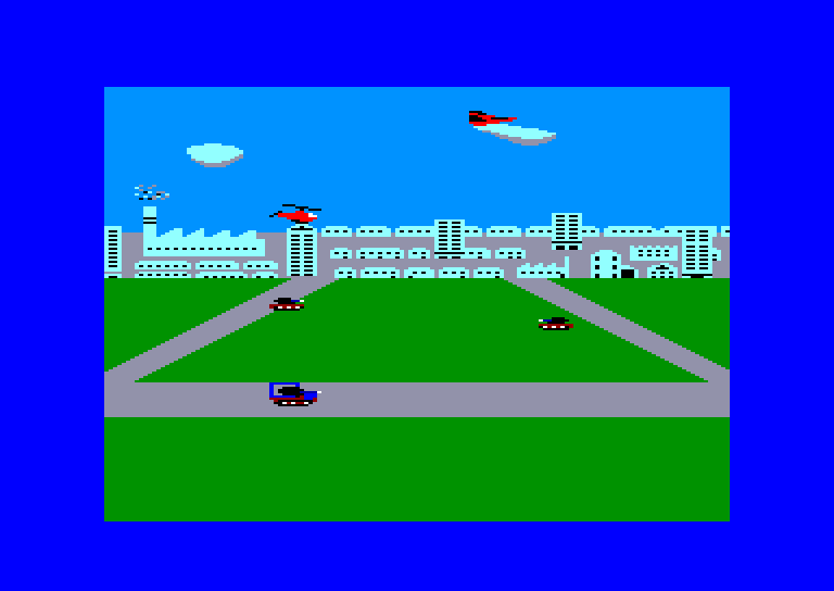 screenshot of the Amstrad CPC game Theatre Europe by GameBase CPC