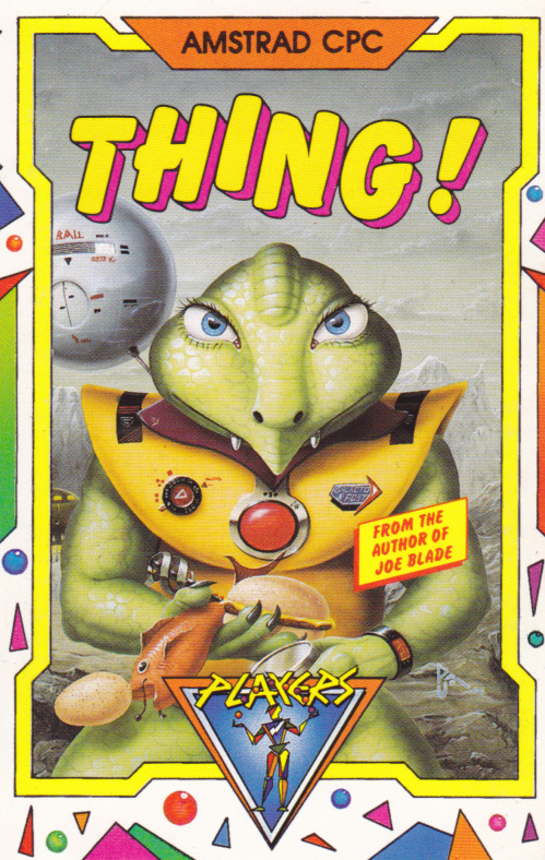 screenshot of the Amstrad CPC game Thing ! by GameBase CPC