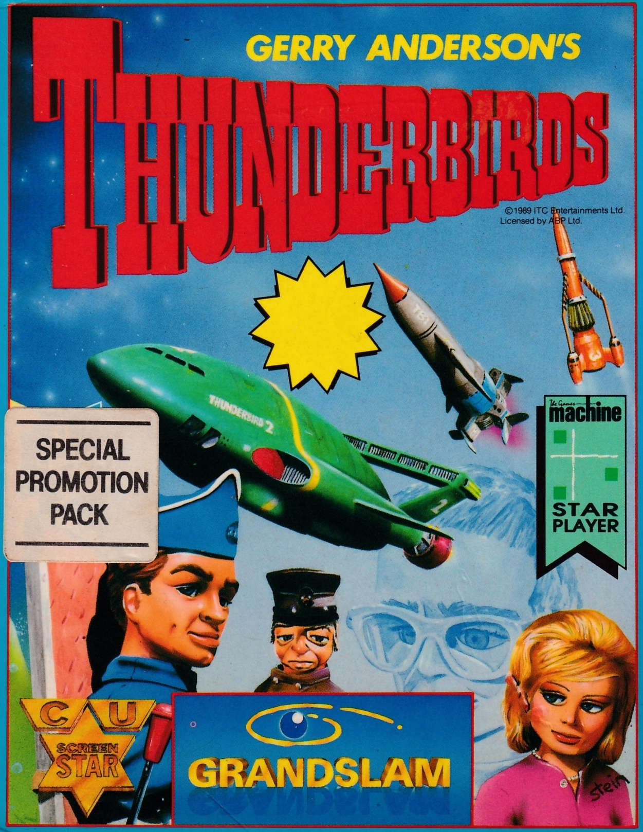 cover of the Amstrad CPC game Thunderbirds  by GameBase CPC