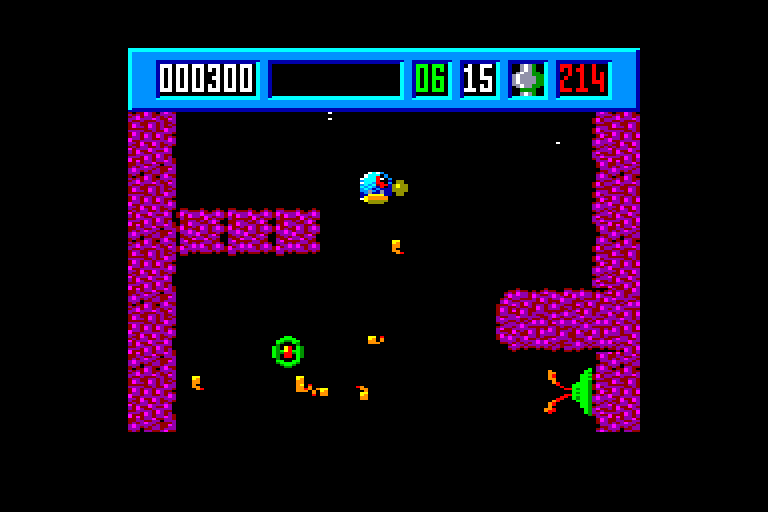 screenshot of the Amstrad CPC game Tiburon by GameBase CPC