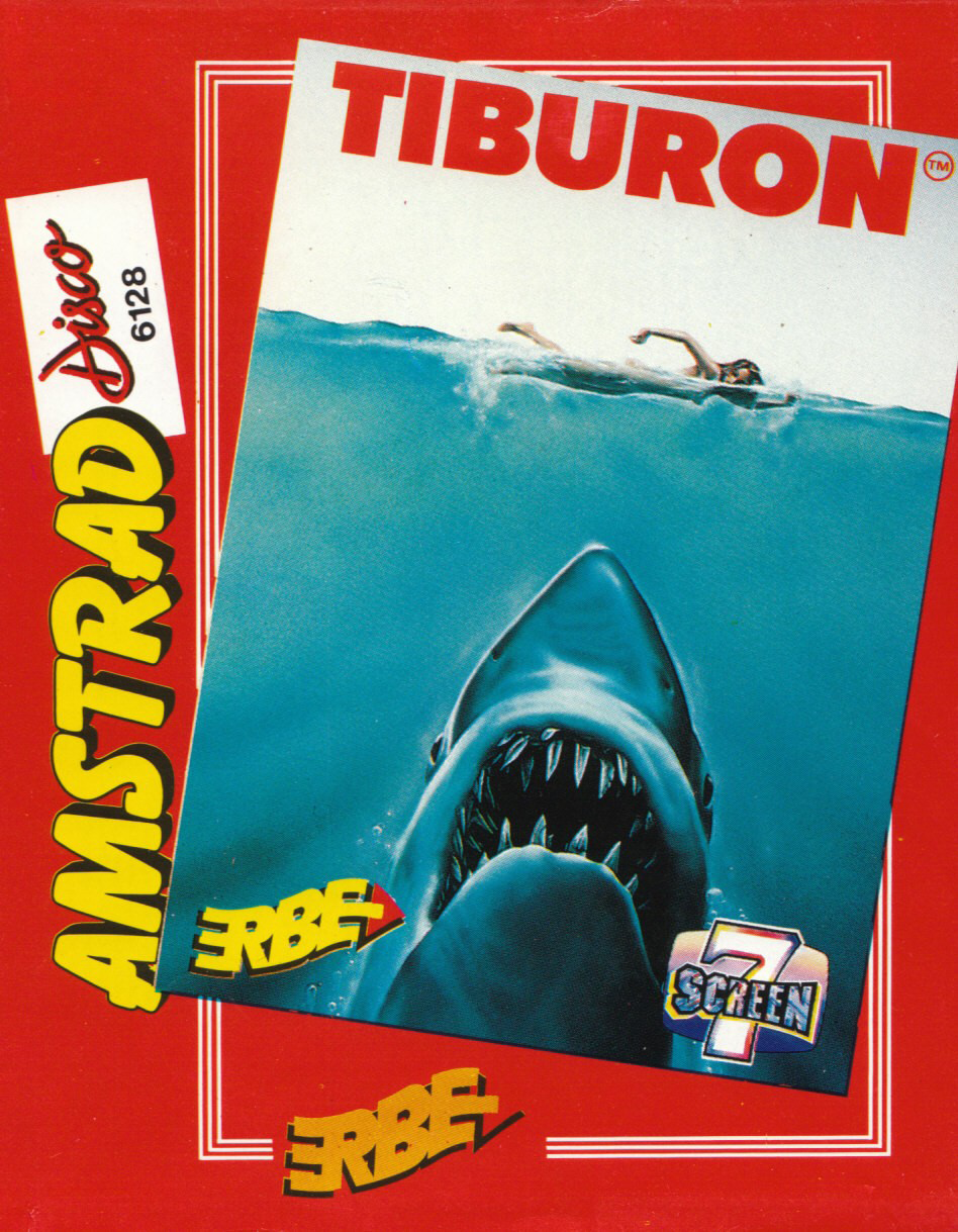 cover of the Amstrad CPC game Tiburon  by GameBase CPC