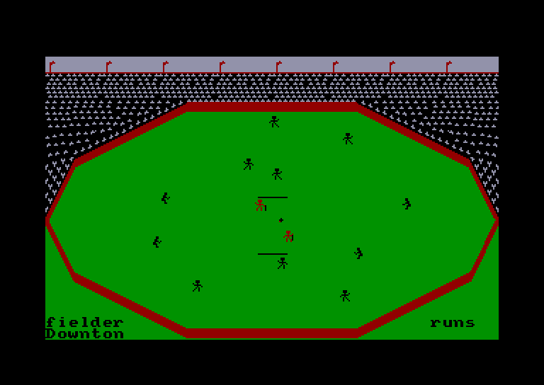 screenshot of the Amstrad CPC game Tim love's cricket by GameBase CPC