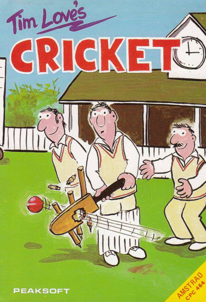 cover of the Amstrad CPC game Tim Love's Cricket  by GameBase CPC