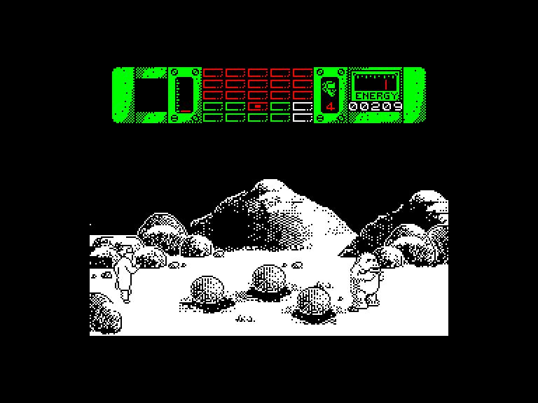 screenshot of the Amstrad CPC game Time machine by GameBase CPC