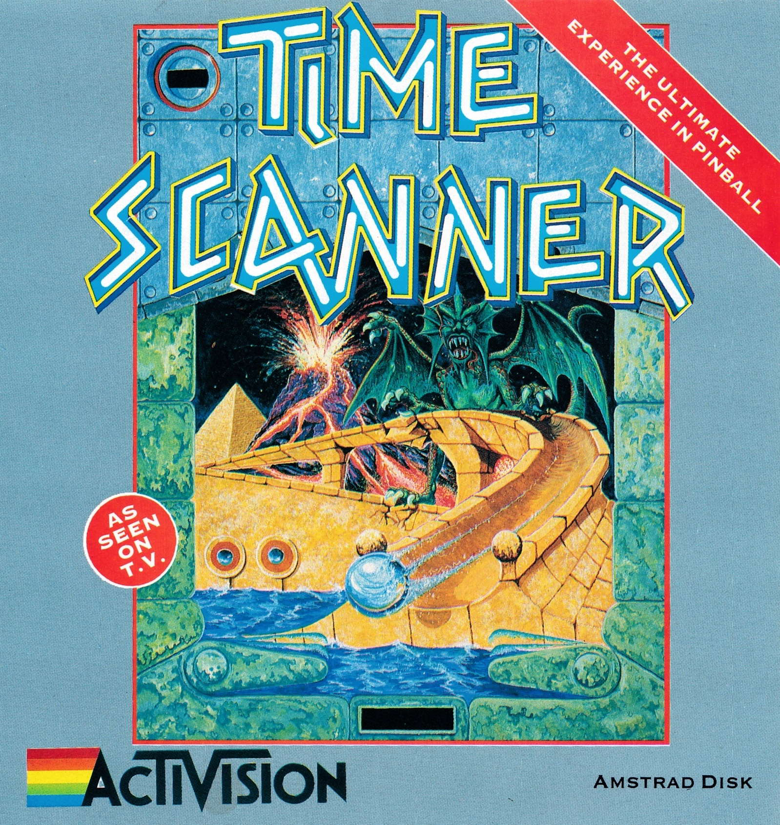 screenshot of the Amstrad CPC game Time scanner by GameBase CPC