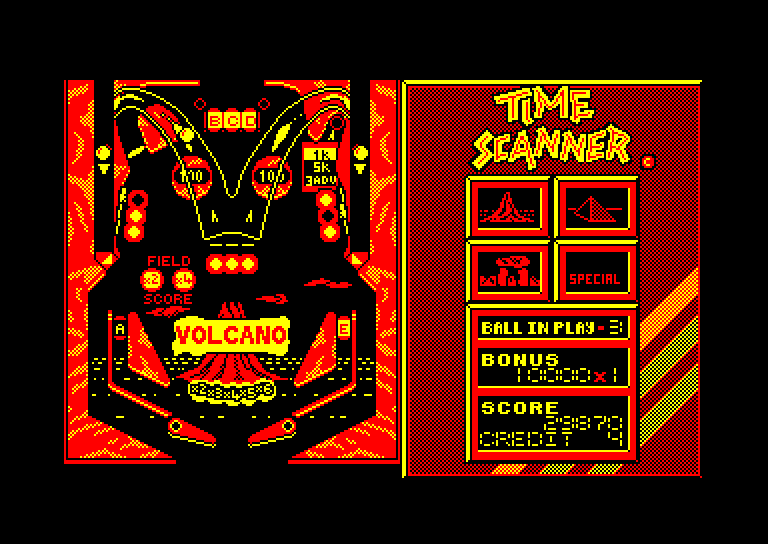 screenshot of the Amstrad CPC game Time scanner by GameBase CPC