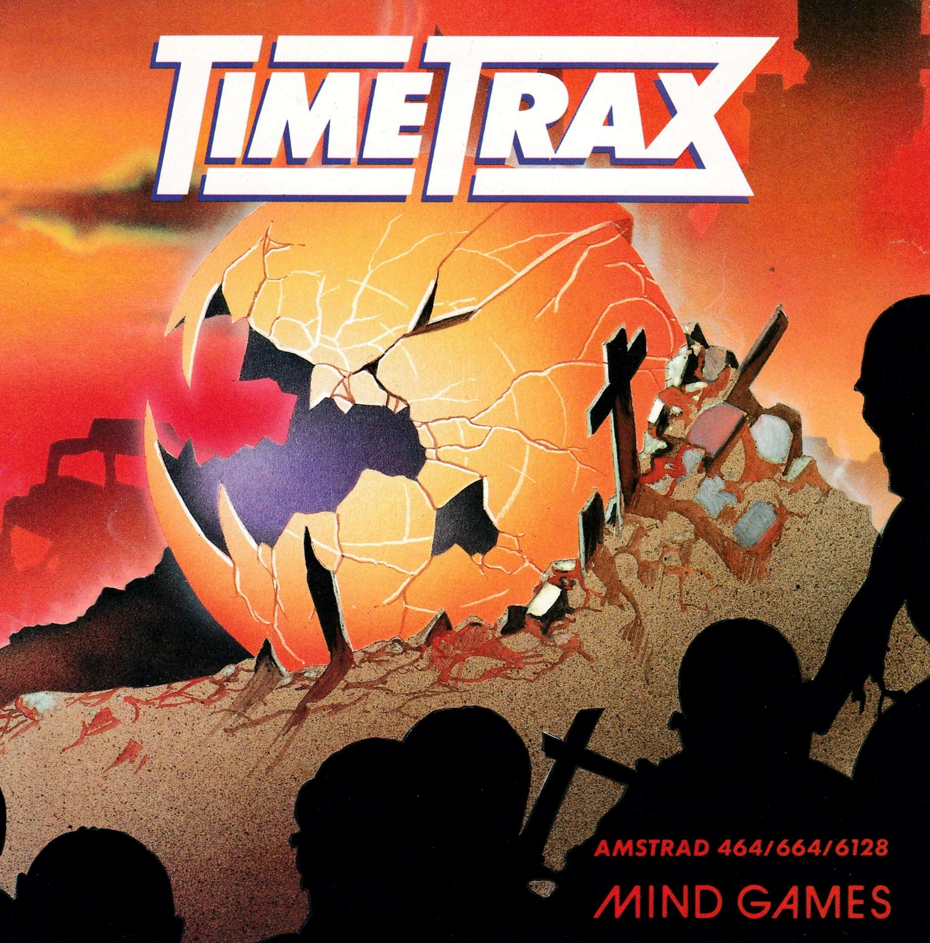 cover of the Amstrad CPC game Timetrax  by GameBase CPC