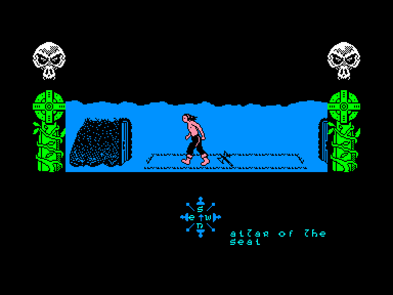 screenshot of the Amstrad CPC game Tir na nog by GameBase CPC