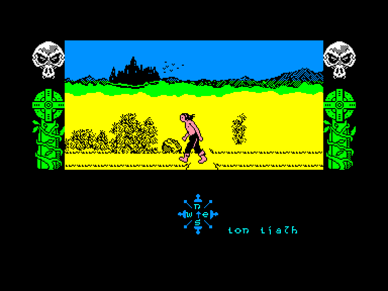 screenshot of the Amstrad CPC game Tir na nog by GameBase CPC