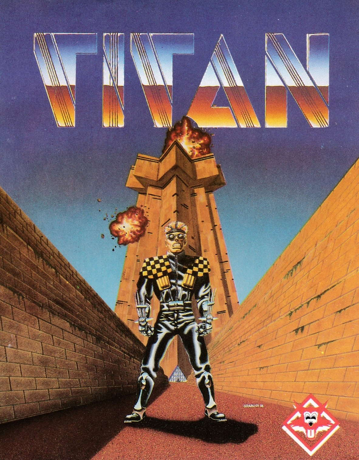 screenshot of the Amstrad CPC game Titan by GameBase CPC