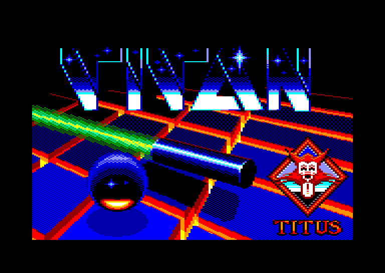 screenshot of the Amstrad CPC game Titan by GameBase CPC