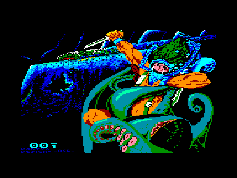 screenshot of the Amstrad CPC game Titanic by GameBase CPC