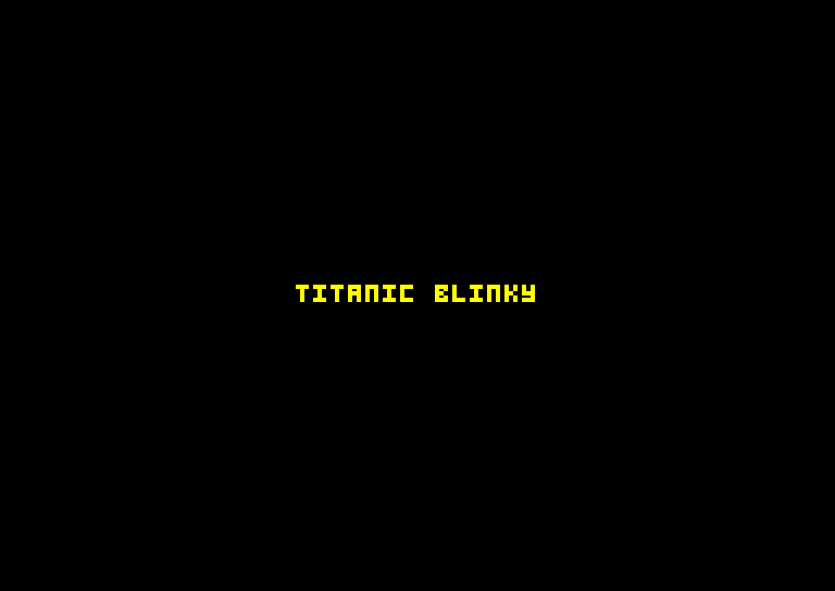 screenshot of the Amstrad CPC game Titanic Blinky by GameBase CPC