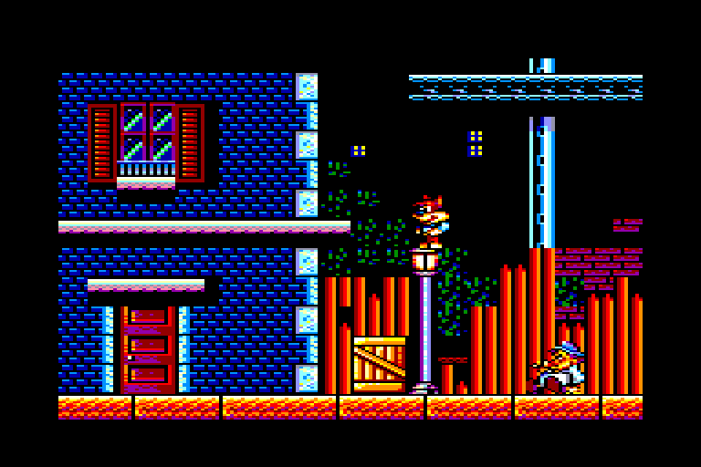 screenshot of the Amstrad CPC game Titus The Fox To Marrakesh And Back by GameBase CPC